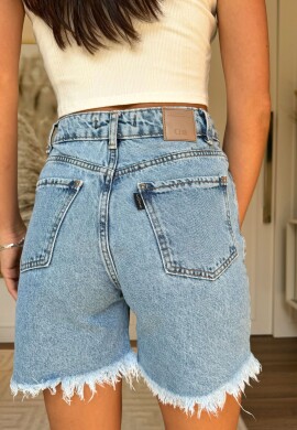 BERMUDA NICOLE DESFIADA - COSH JEANS - Jeans