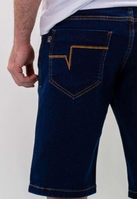 BERMUDA MASCULINA JEANS MOLETOM TRADICIONAL - Jeans