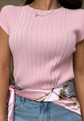 BLUSA CARMEM - COSH JEANS - Rosa