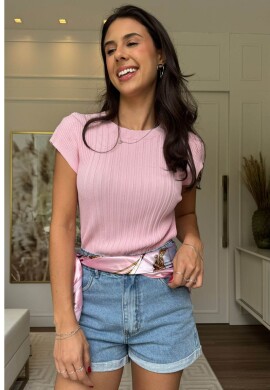 BLUSA CARMEM - COSH JEANS - Rosa