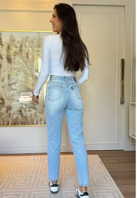 CALÇA FEMININA MOM JULIETA  COSH JEANS  Jeans