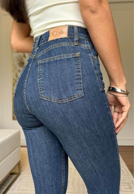 CALÇA JEANS FEMININA CECILIA LONGA - COSH JEANS - Jeans