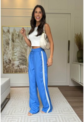 CALÇA TRACK PANTS - COSH JEANS - Azul