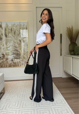 CALÇA TRACK PANTS - COSH JEANS - Preto