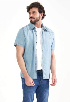 CAMISA JEANS DELAVE TENCEL MASCULINA  COSH JEANS  Jeans
